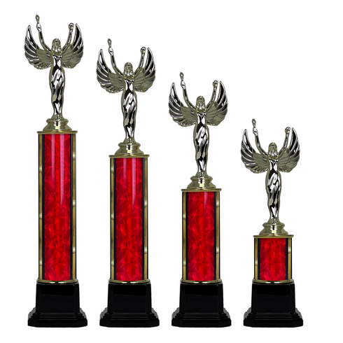 Trofeo de Tubo con Figura Serie 41